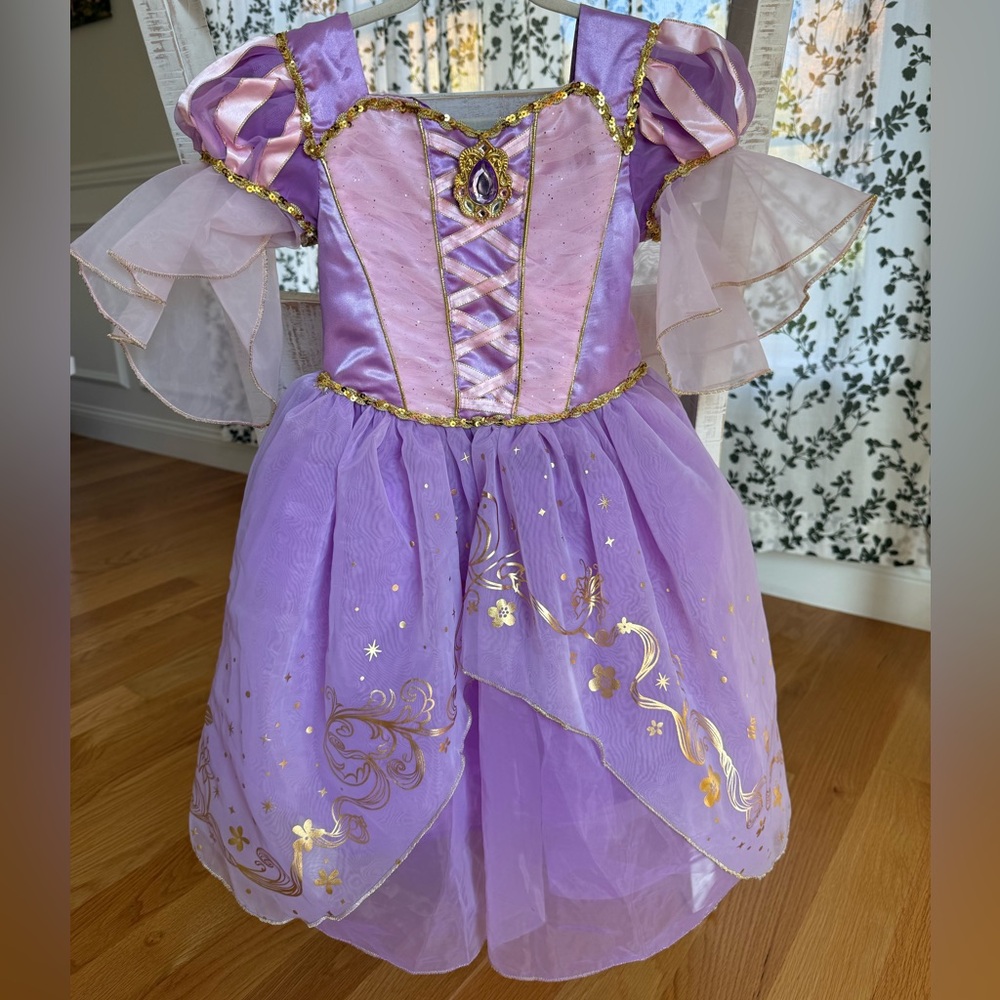 Toddler Disney Rapunzel “Tangled” Costume Dress Size 3 Like New